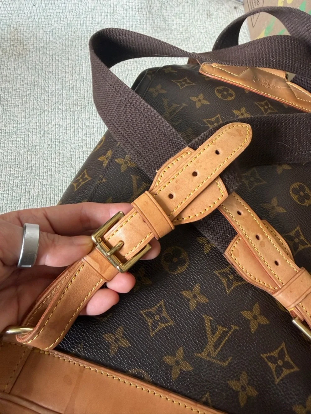 Louis Vuitton Montsouris GM Backpack Monogram (Vintage) - Picture 15 of 15